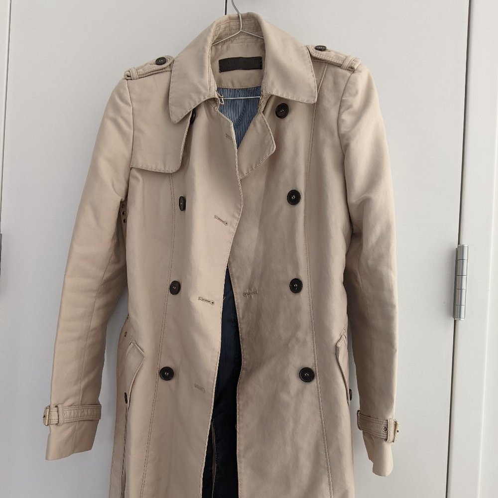 Zara Trench Coat - Tan XS (US4)